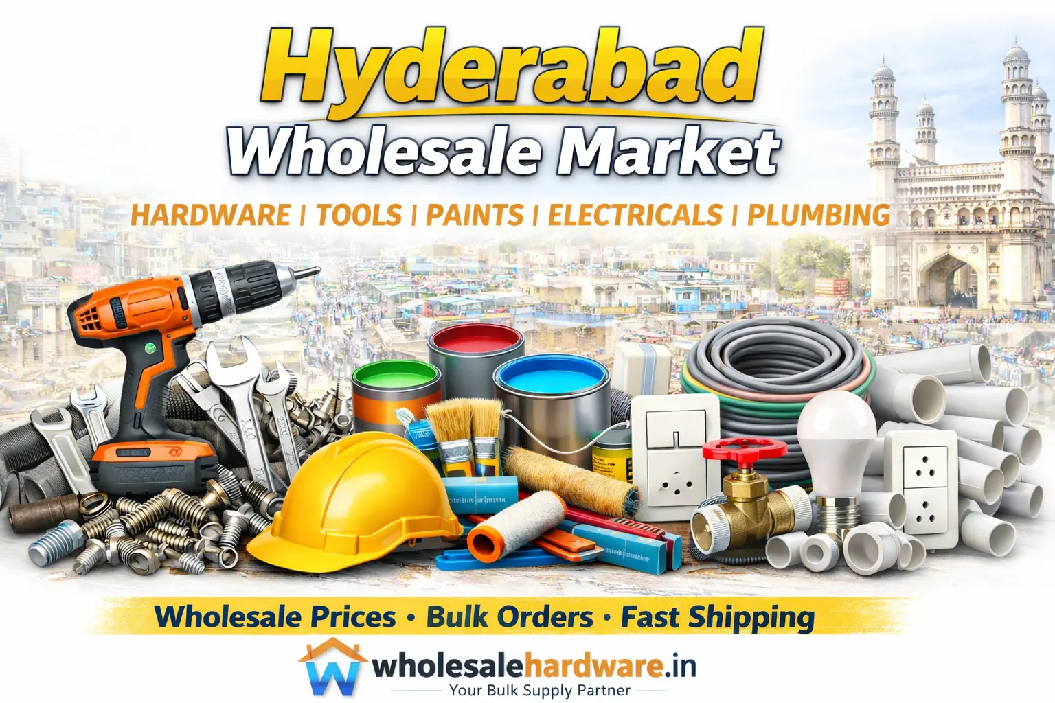 Read more about the article The Hyderabad Wholesale Market :