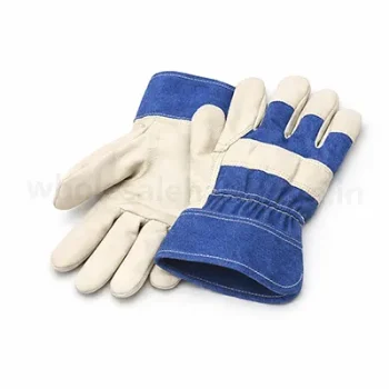 Leather Safety Hand Gloves