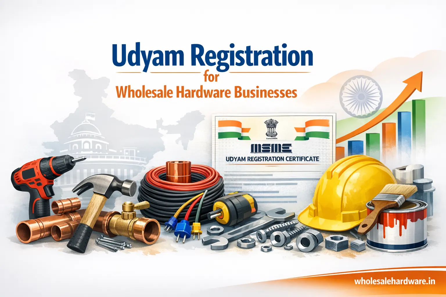 Read more about the article Udyam Registration for Wholesale Hardware Businesses