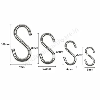 Stainless Steel S Hooks