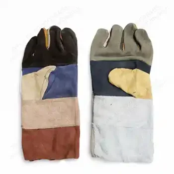 Leather Welding Safety Gloves...