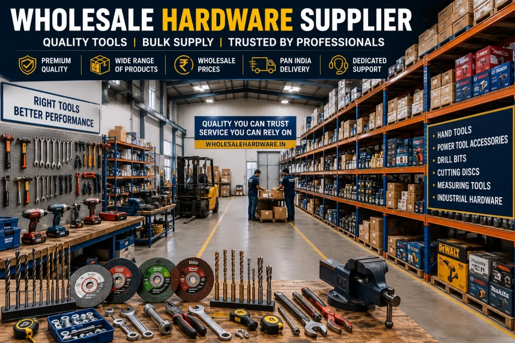 Wholesale hardware tools supplier in India