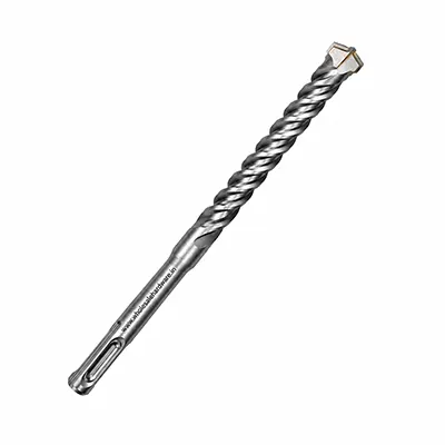 Cross Tip Hammer Bit SDS Plus masonry drill bit with carbide cross tip on a pure white background and WholesaleHardware.in branding.