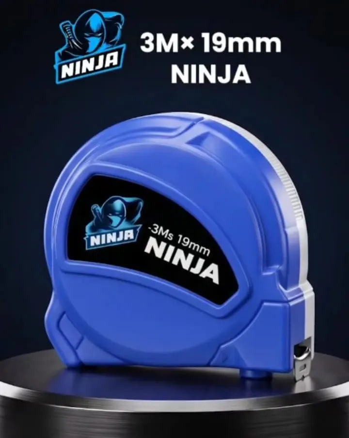 MSP NINJA Measuring Tape 3M x 19mm Front View
