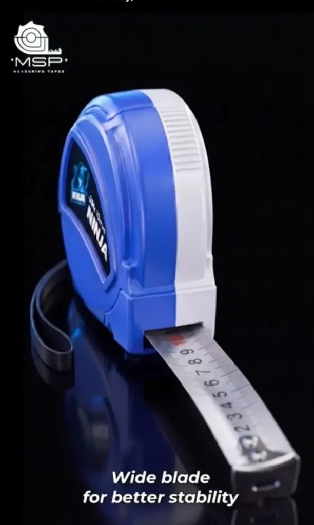 MSP NINJA Wide 19mm Steel Blade Measuring Tape